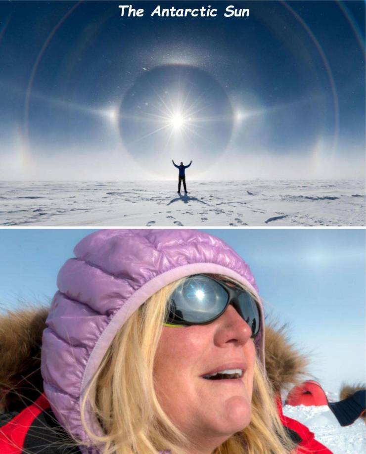 sky - The Antarctic Sun