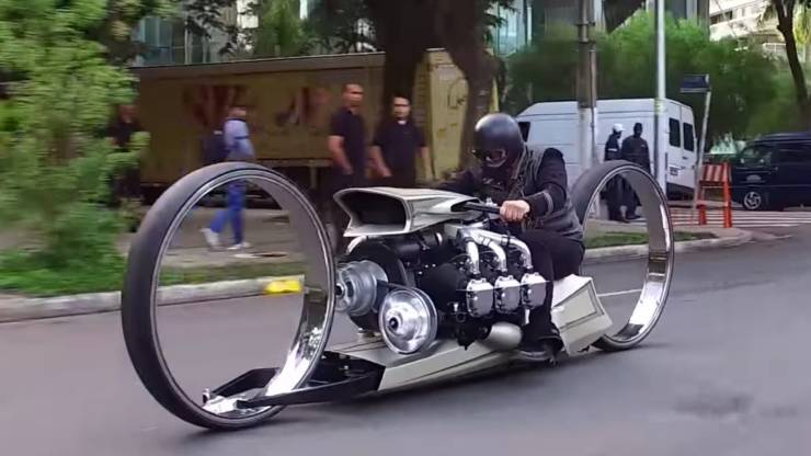 rimless motorcycle
