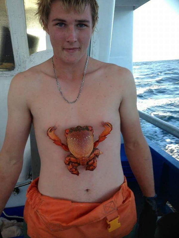 crab and nipples