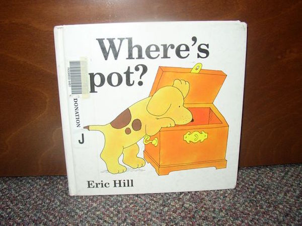 where's spot by eric hill - Where's pot? Donation Eric Hill