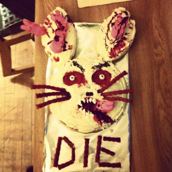 scary bunny cake - Die
