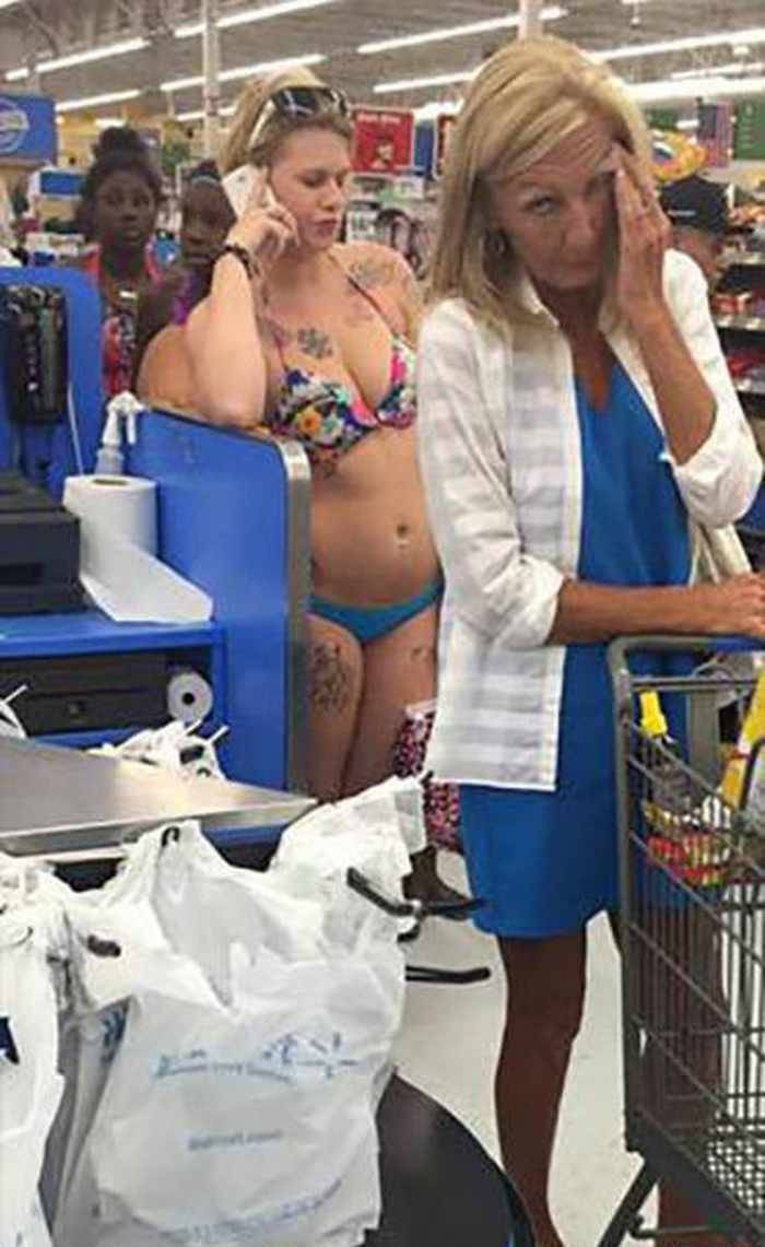 funny people at walmart