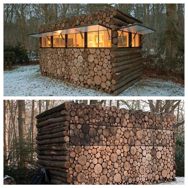 build a log cabin