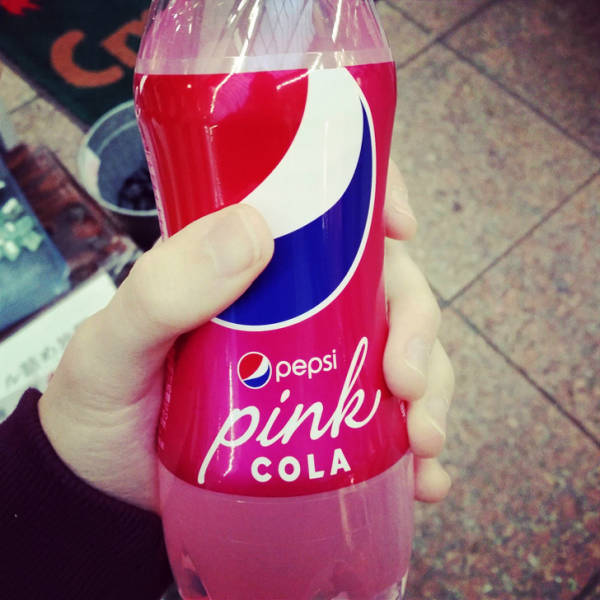 bottle - pepsi bink Cola
