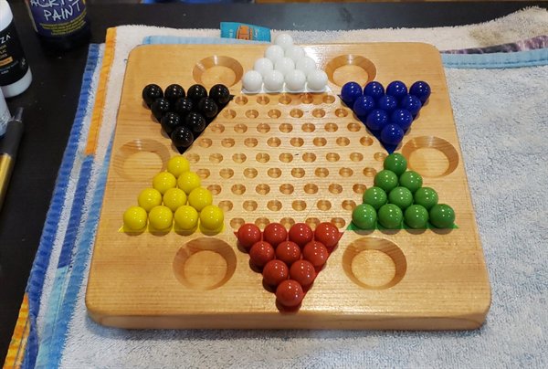 Chinese Checkers

This game wasn’t made in China & it isn’t even a form of actual checkers. It was invented in Germany and named so for marketing purposes.