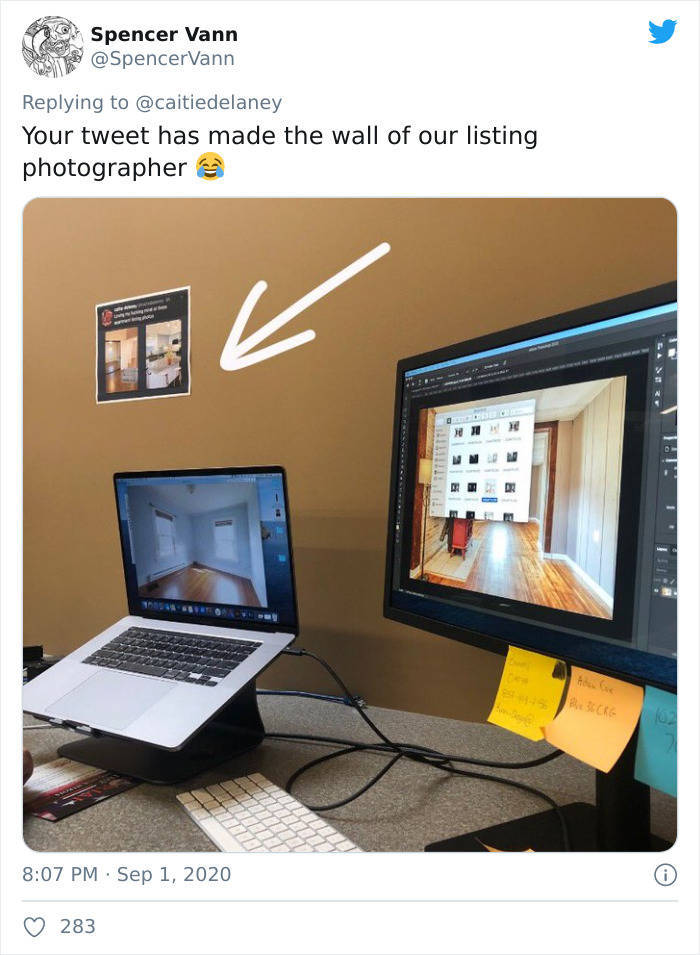 multimedia - Spencer Vann @ SpencerVann Your tweet has made the wall of our listing photographer 4219 283