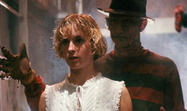 Freddy’s appearance (especially the dirty clothes and hat) was inspired by a hobo, whom Craven saw staring at him through his window one day when he was ten.Amanda Wyss was handing out candy at her mom’s house on the Halloween following the film’s release and was surprised to see so many trick or treaters dressed as Freddy. She eventually told one of them that she played “Tina” in the movie, but he didn’t believe her.