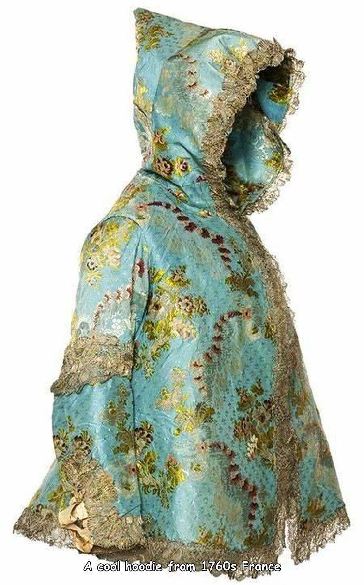 Costume - A cool hoodie from 1760s France