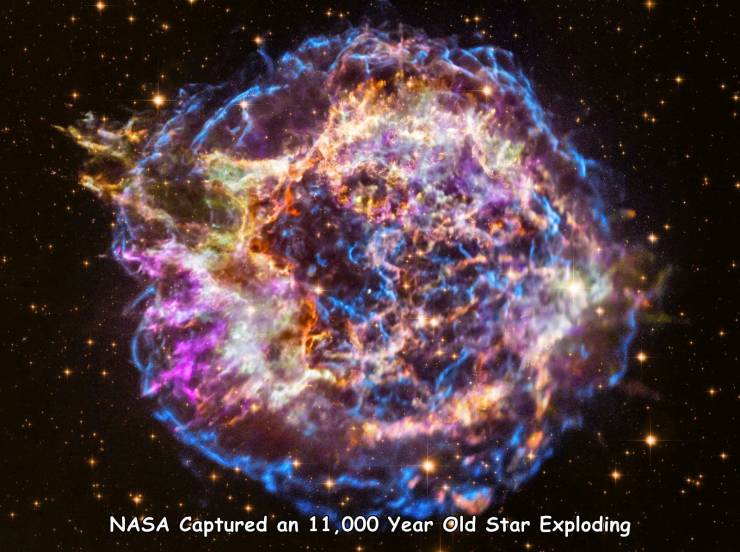 nasa latest - Nasa Captured an 11,000 Year Old Star Exploding