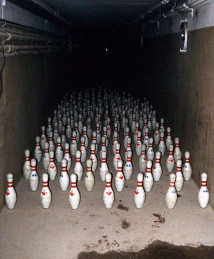 cursed bowling pins