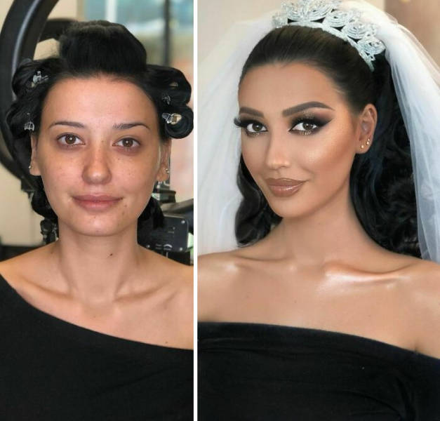 30 Times Bridal Makeup Created A Real Wow Factor