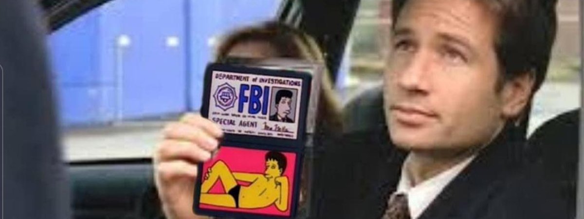 funny random pics - fox mulder - Department Investigations Fbi Special Agent 1.