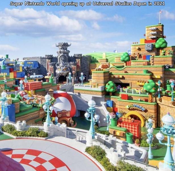 random pics - Super Nintendo World - Super Nintendo World opening up at Universal Studios Japan in 2021 09