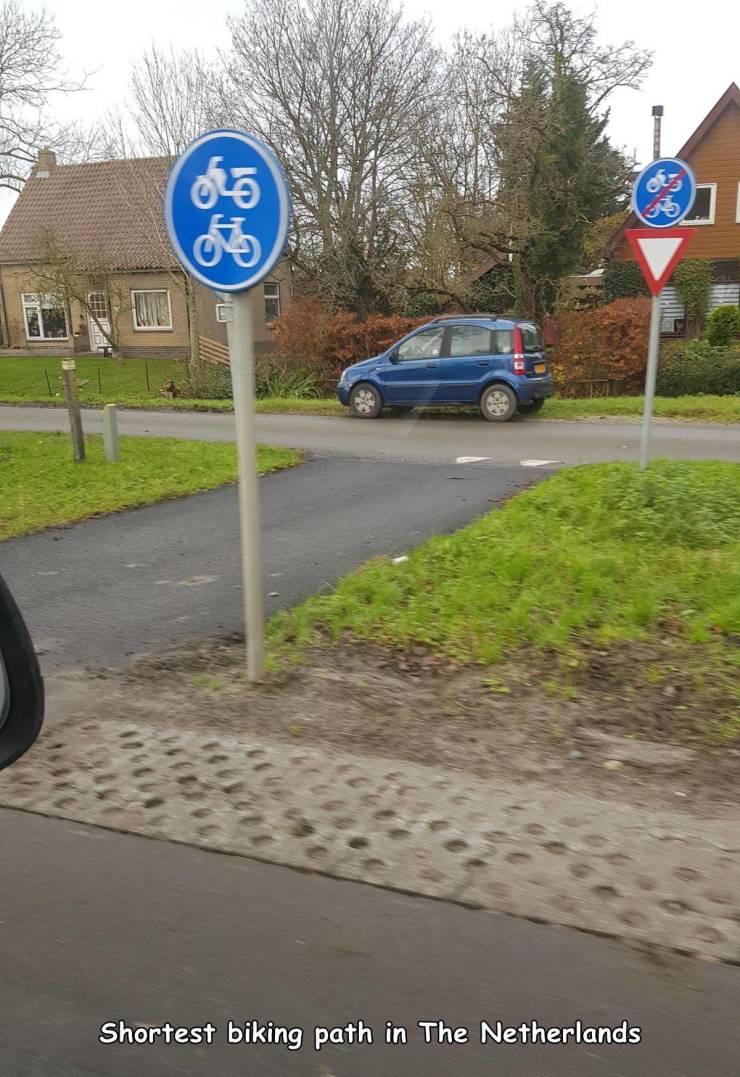 lane - oto Shortest biking path in The Netherlands