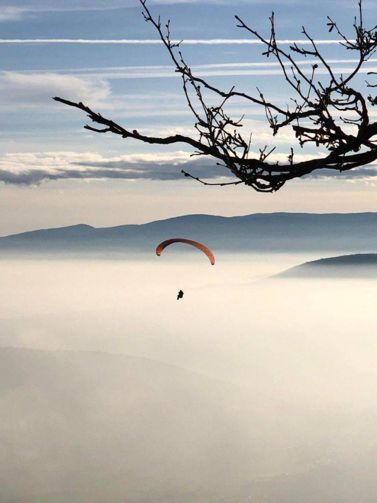 paragliding -