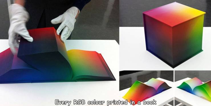 atlas of every color - Every Rgb colour printed in a book