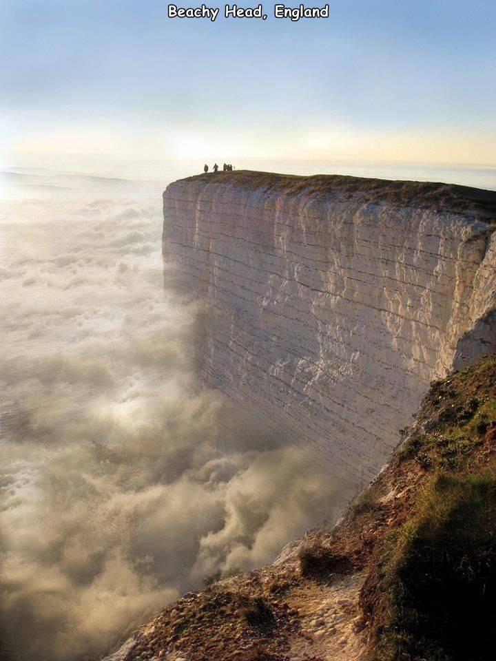 edge of the earth - Beachy Head, England