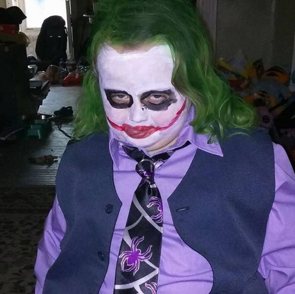 cringe joker cosplay