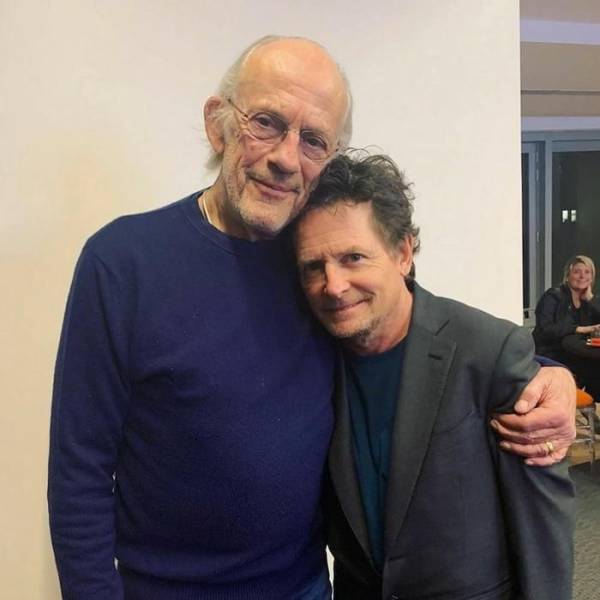 michael j fox and christopher lloyd 2020