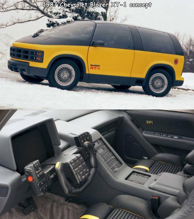 chevrolet blazer 1987 xt - 1987 Chevrolet Blazer Xtl concept Xt