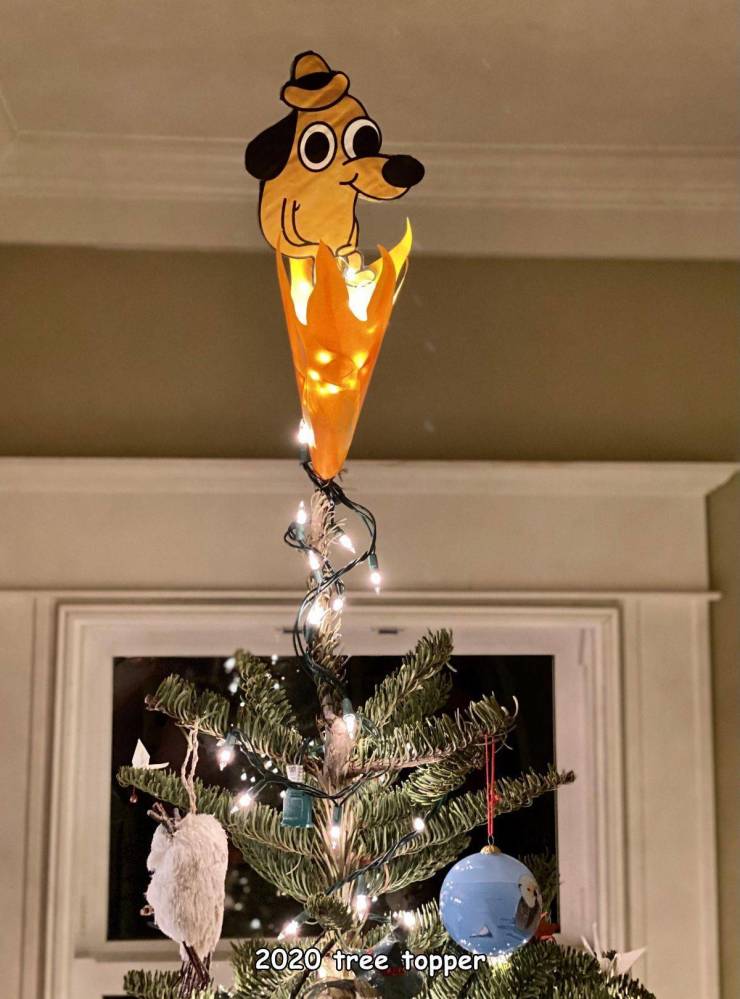 christmas ornament - 2020 tree topper