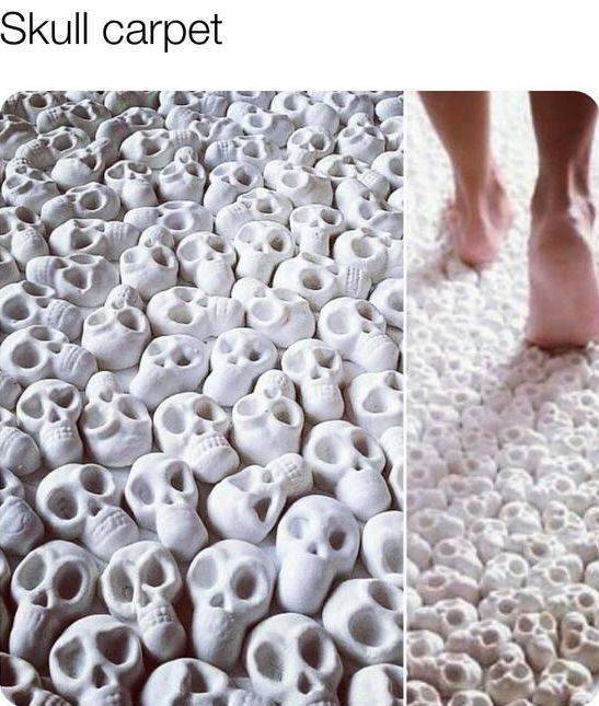 skull carpet - Skull carpet