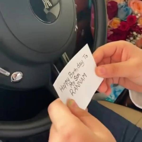 12-Year-Old Boy Gets A “Rolls-Royce” From His Mom As A Birthday Present 2