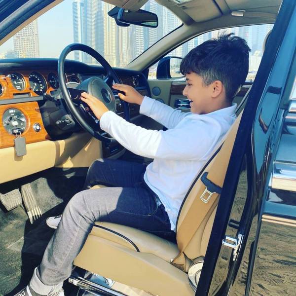 12-Year-Old Boy Gets A “Rolls-Royce” From His Mom As A Birthday Present 2