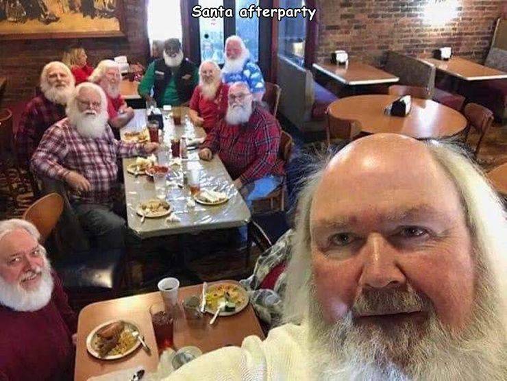 meal - Santa afterparty