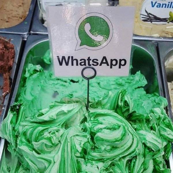 whatsapp taste ice cream