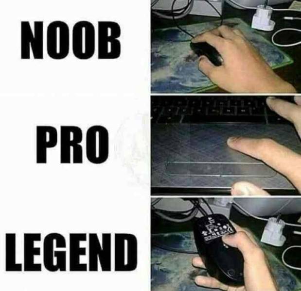 gamers wake up - Noob Pro Legend