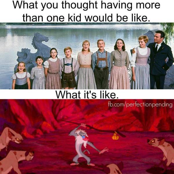 having more than one kid meme - What you thought having more than one kid would be . Elle What it's . fb.comperfectionpending