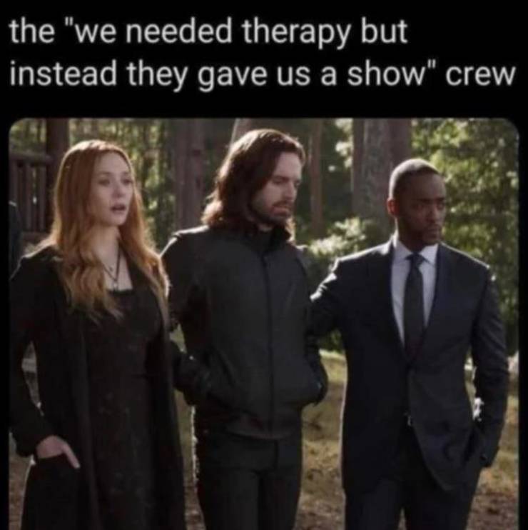 wanda endgame funeral - the "we needed therapy but instead they gave us a show" crew