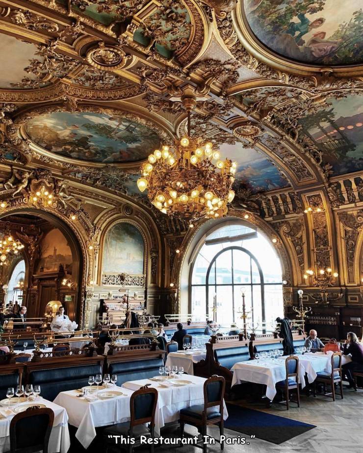 cool random pics - le train bleu - Stread uc 8 04 "This Restaurant In Paris."