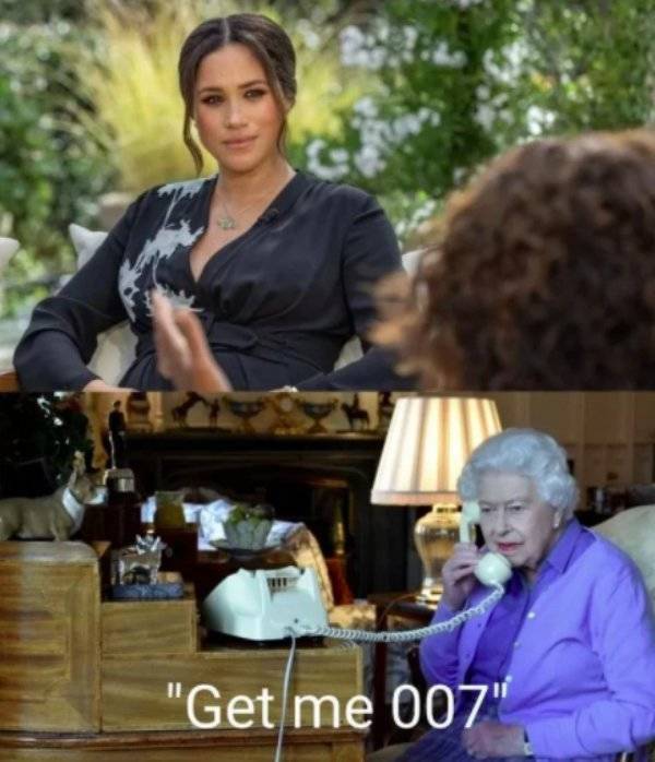 prince-harry-meghan-markle-oprah-interview-memes-'Get me 007'