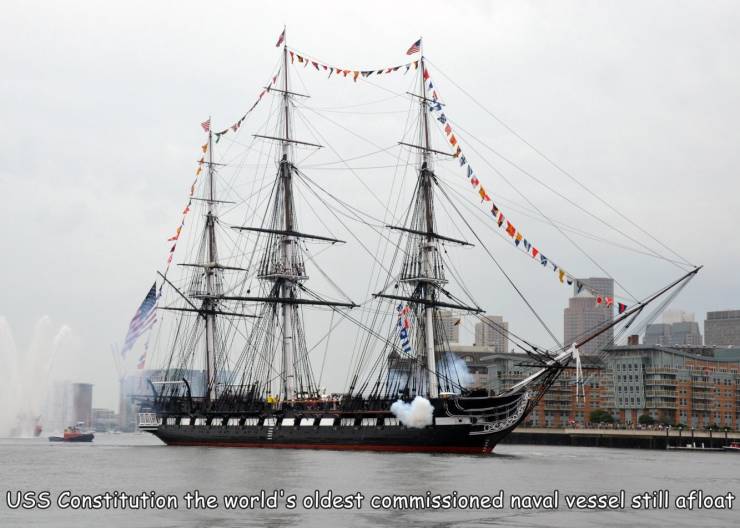boston national historical park - Uss Constitution the world's oldest commissioned naval vessel still afloat