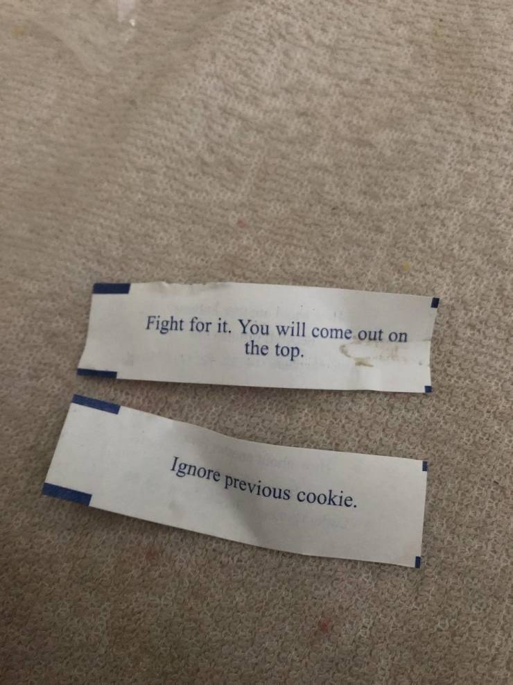 label - Fight for it. You will come out on the top Ignore previous cookie.