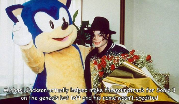 cool random pics - happiness - 0 Michael Jackson actually helped make the soundtrack for Sonic 3 on the genesis but left and his name wasn't credited