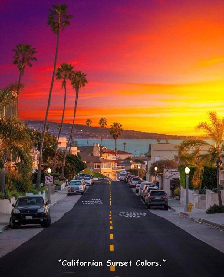 beautiful los angeles - "Californian Sunset Colors."