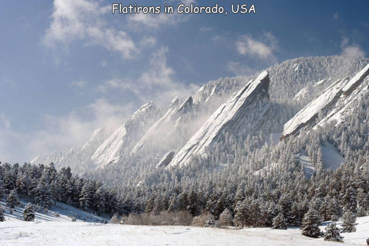 flatirons - Flatirons in Colorado, Usa