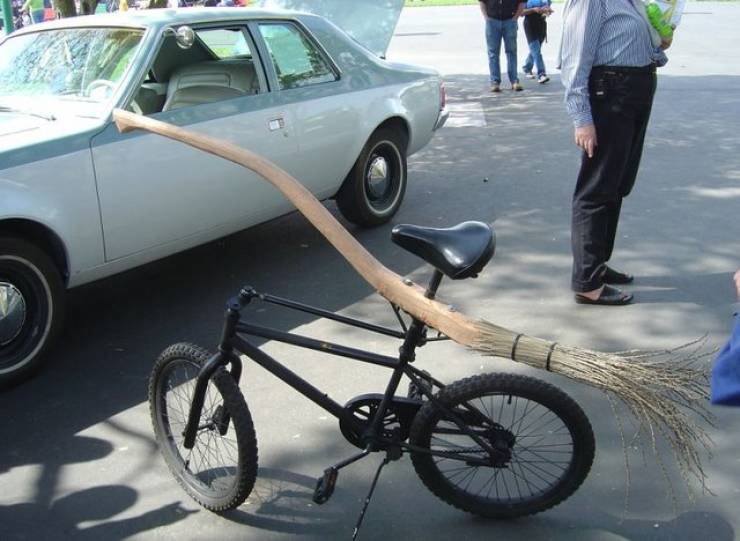 broom bike