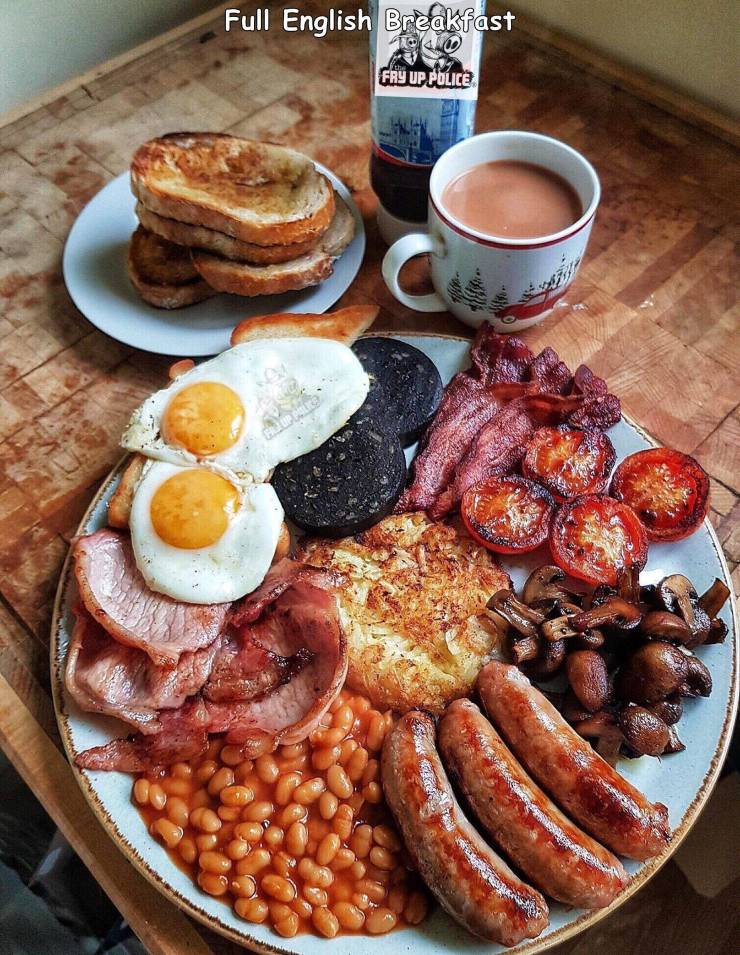 full english breakfast - Full English Breakfast Fry Up Police Frup Police