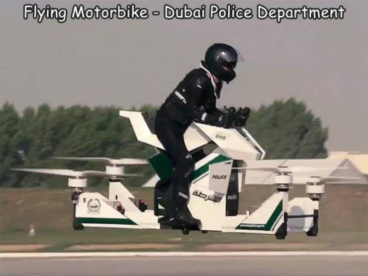 dubai flying police - Flying Motorbike Dubai Police Department 999 Arley
