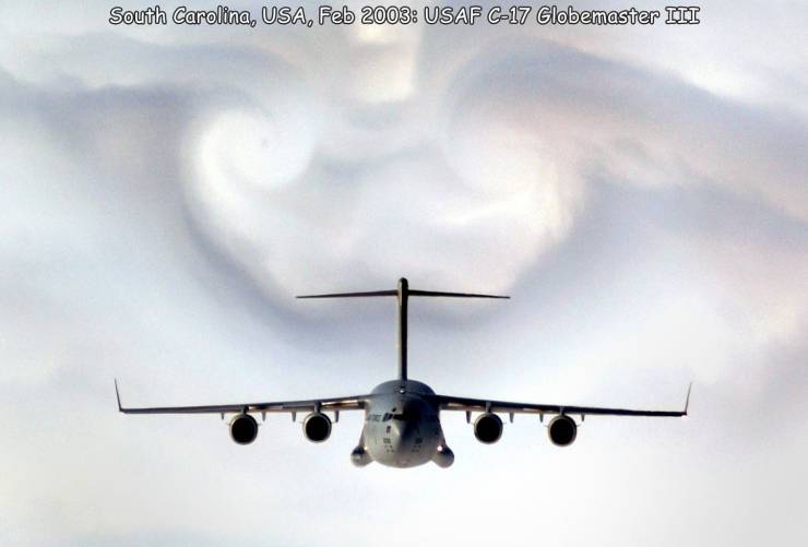 c 17 clouds - South Carolina, Usa, Usaf C17 Globemaster Iii