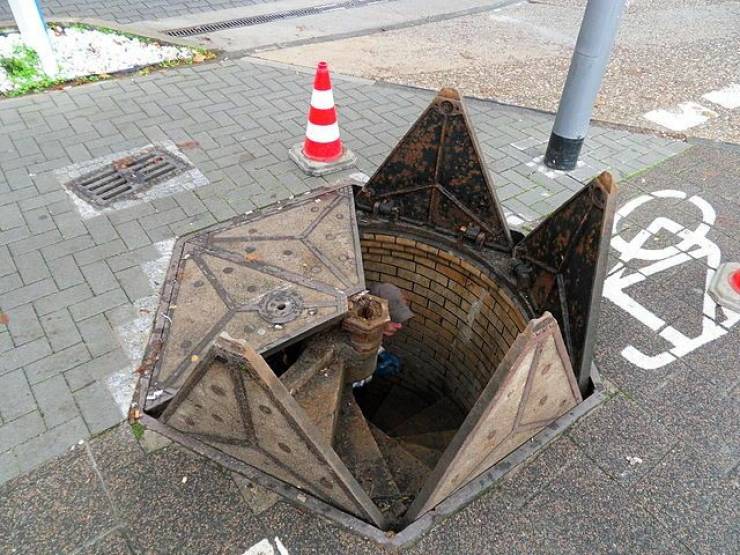 manhole wiesbaden