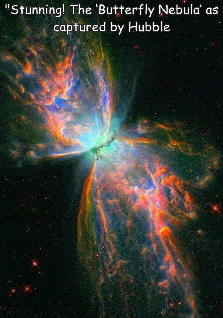 amazing images - butterfly nebula -