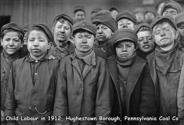 child labour uk - Child Labour in 1912. Hughestown Borough, Pennsylvania Coal Co