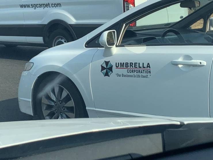 family car - Umbrella Corporation Our Business Is life Itself..