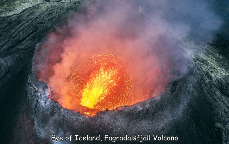 funny photos - types of volcanic eruptions