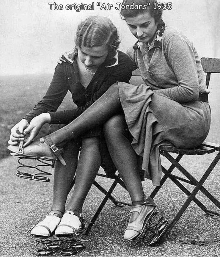 fun pics - randoms - The original "Air Jordans" 1935